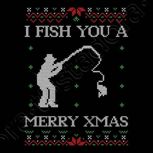 Pêchez-vous Un Joyeux Chandail De Noël 6 Pêchez-vous Un Joyeux Chandail De Noël – Image 4