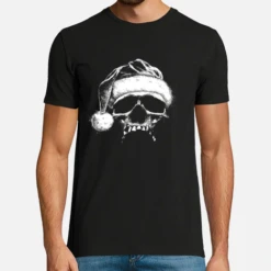 Père Noël-crâne-noël-humour-sarcastique -T-Shirt Soldes Boutique pere nol crane nol humour sarcastique ida206bce0 17c7 4b57 b313 6f347cf7ecaasH T4bf2f2f2w520ffi13562319884601356234