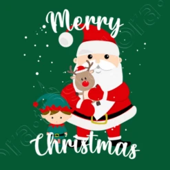 Père Noël Elfi Et Mini Rudolph -T-Shirt Soldes Boutique pere nol elfi et mini rudolph i1413852022567141385104d2022567w520b055935m1 1