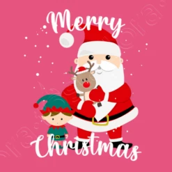 Père Noël Elfi Et Mini Rudolph -T-Shirt Soldes Boutique pere nol elfi et mini rudolph i141385202256714138597d2022567w520bE75480m1 1