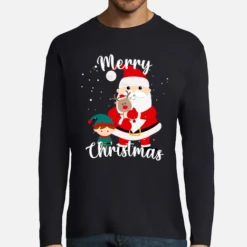 Père Noël Elfi Et Mini Rudolph -T-Shirt Soldes Boutique pere nol elfi et mini rudolph id0ae22f0c eb32 4ba9 b88f e8248849744bsH T2bf2f2f2w520ffi13562366953661356232