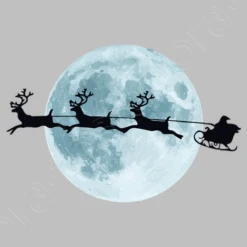Pleine Lune / Noël / Père Noël