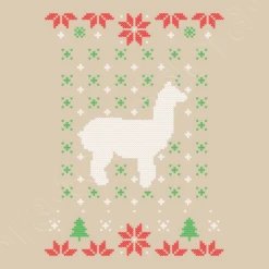 Pull De Noël Laid Alpaga