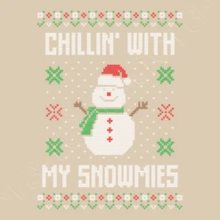 Pull De Noël Laid Bonhomme De Neige Drô