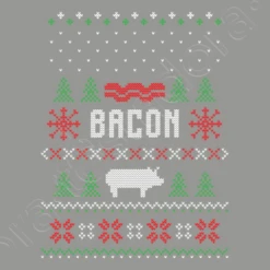 Pull De Noël Moche Au Bacon -T-Shirt Soldes Boutique pull de nol moche au bacon i141385196509514138545d1965095w520b989895m1