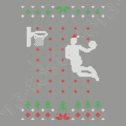 Pull De Noël Moche De Basket-ball -T-Shirt Soldes Boutique pull de nol moche de basket ball i141385196519614138545d1965196w520b989895m1