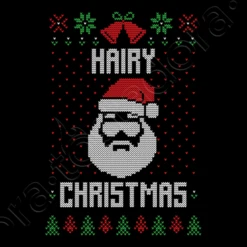 Pull De Noël Moche De Noël Poilu