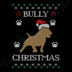 Pull De Noël Moche Pitbull