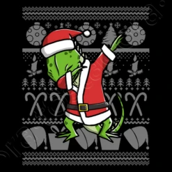 Reptile Iguane Dab Déguisement Noël