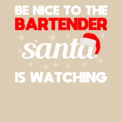 Sois Gentil Avec Le Barman Le Père Noël
