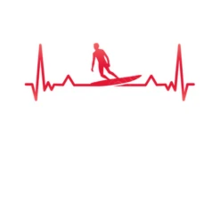 Surf Surf Heartbeat Line Cadeau De Noël -T-Shirt Soldes Boutique surf surf heartbeat line cadeau de nol i141385145918814138520d1459188w520bFFFFFFm1