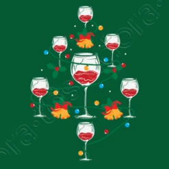 Verre à Vin Arbre De Noël Drôle De Noël -T-Shirt Soldes Boutique verre a vin arbre de nol drole de nol i1413852036770141385104d2036770w520b055935m1